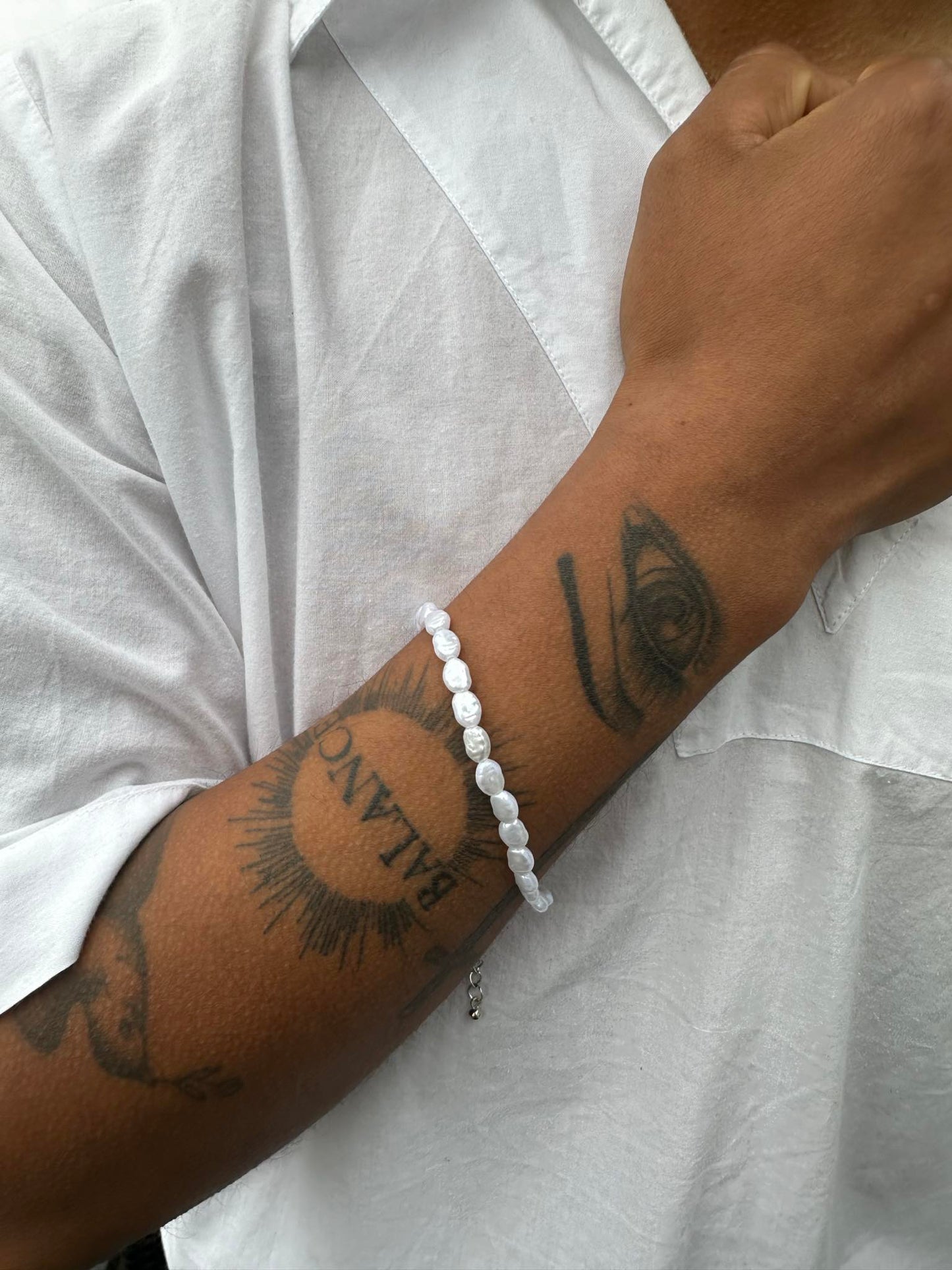 Isak - Perle Armbånd