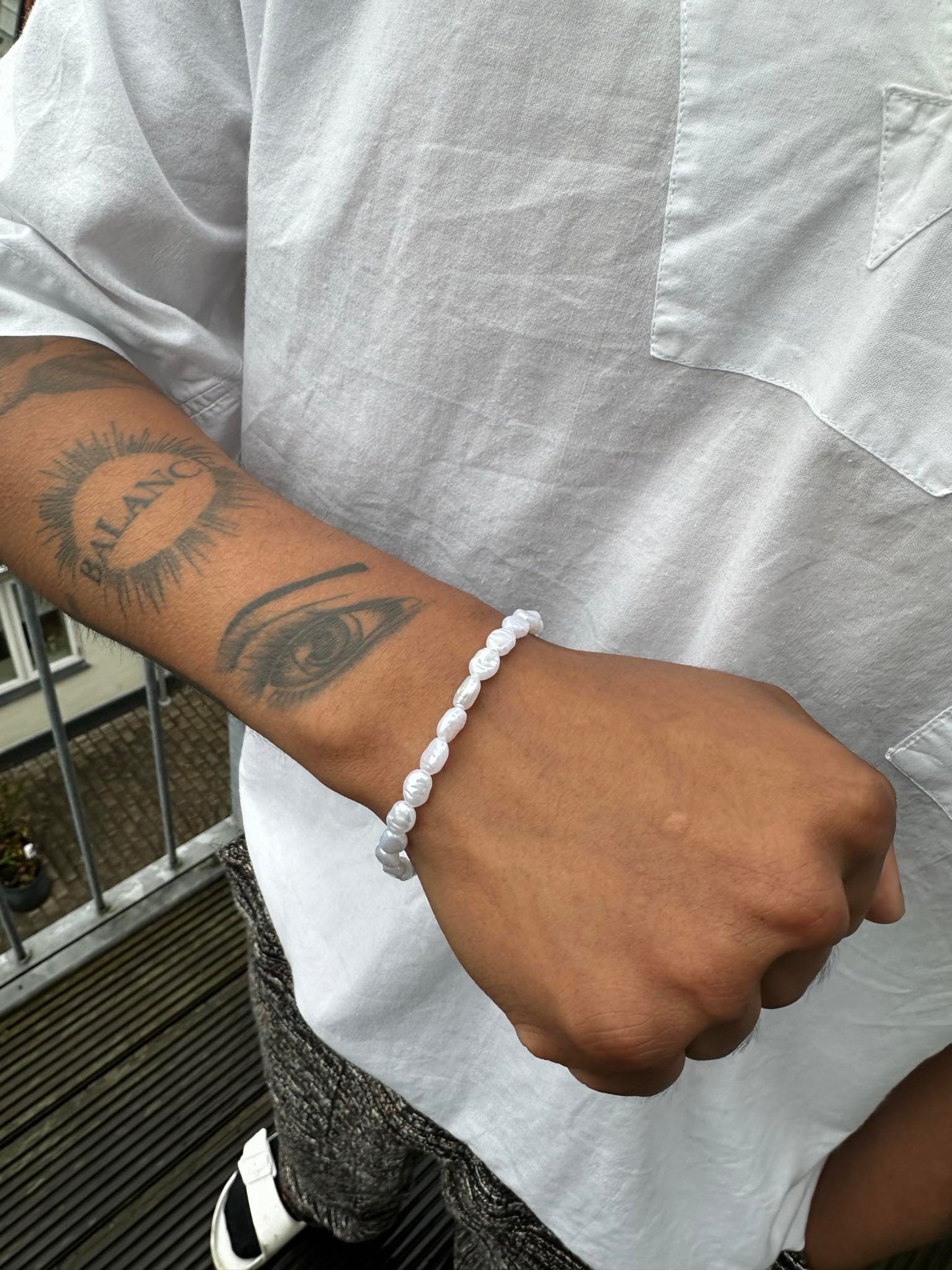 Isak - Perle Armbånd