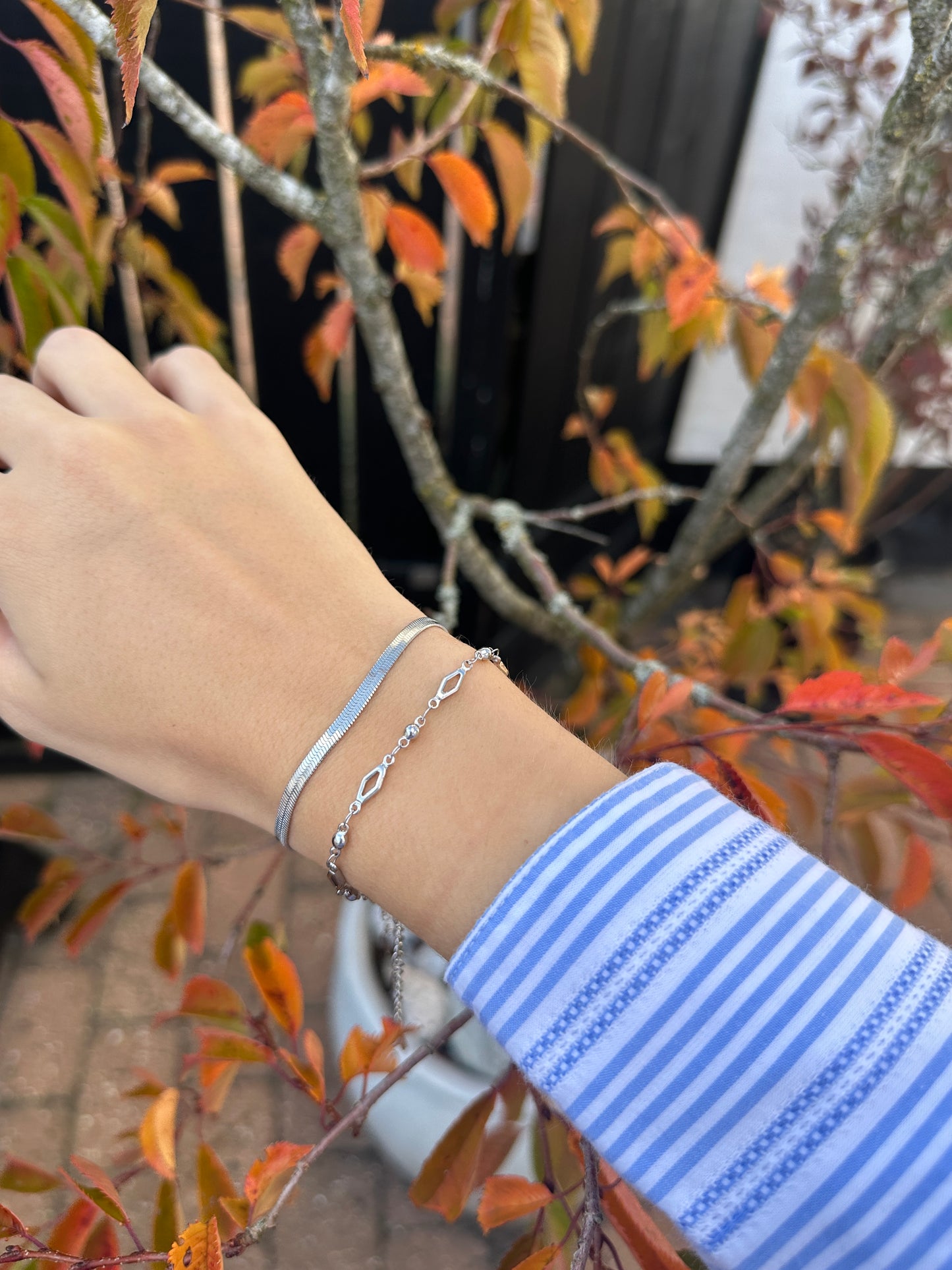 Amber - Geometrisk Armbånd